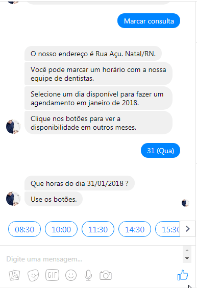 compartilhar chatbot