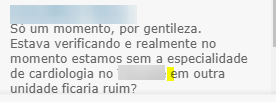 erro gramatical atendimento