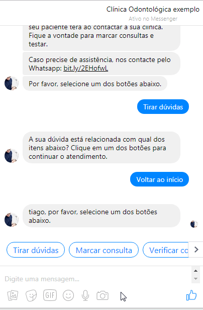 atendimento automatico secretaria robo cloudia
