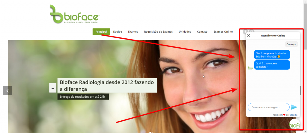 case bioface radiologia odontológica