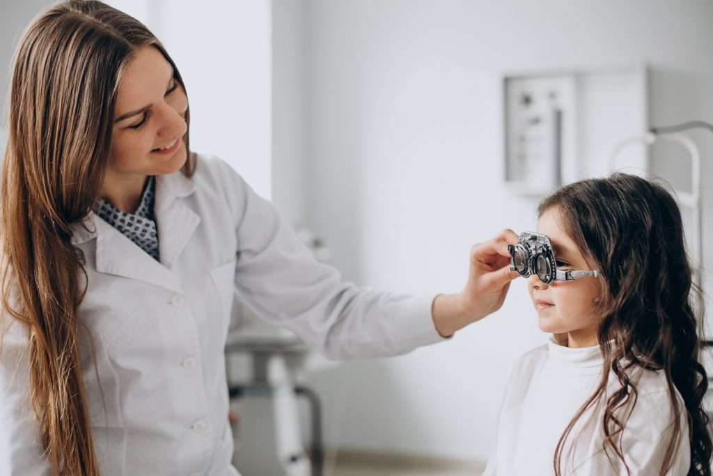 atendimento em clínica de oftalmologia