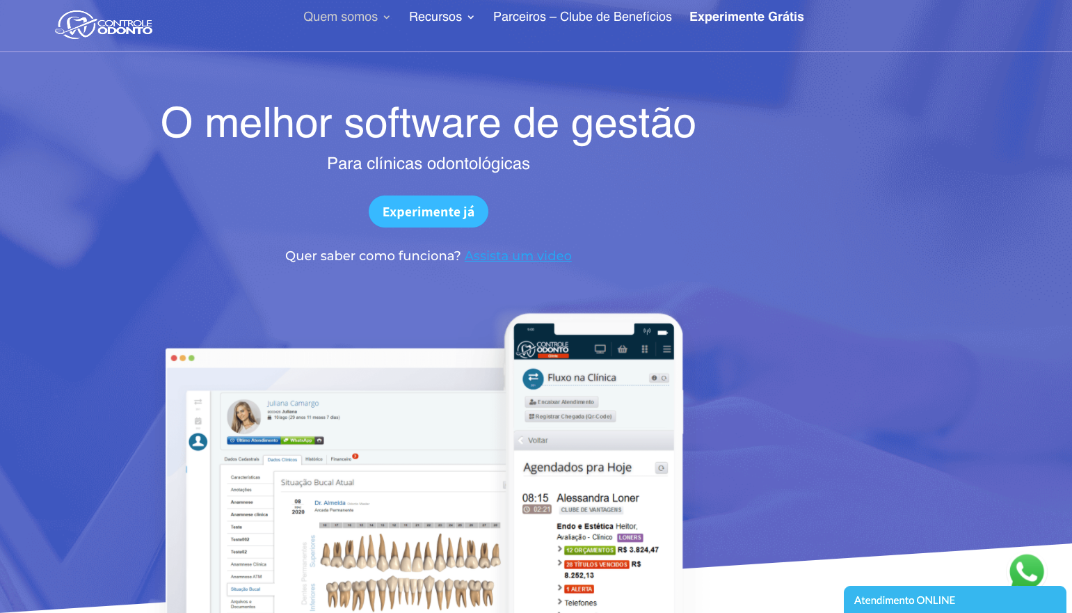 Anamnese Odontológica - Software Odontológico Dental SIGO